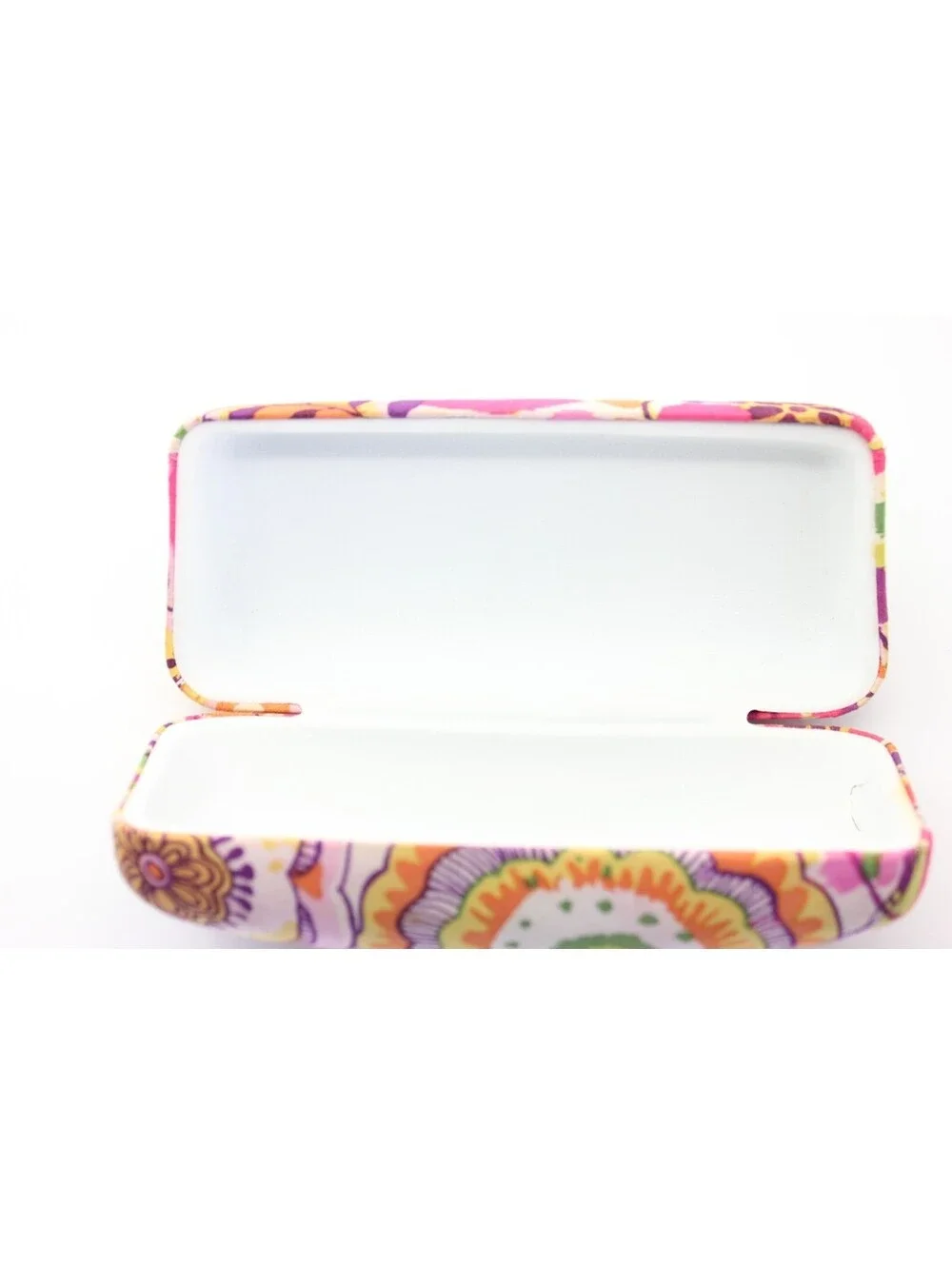 Vera Bradley Clementine Floral Pattern Hard Shell Eyeglass Case